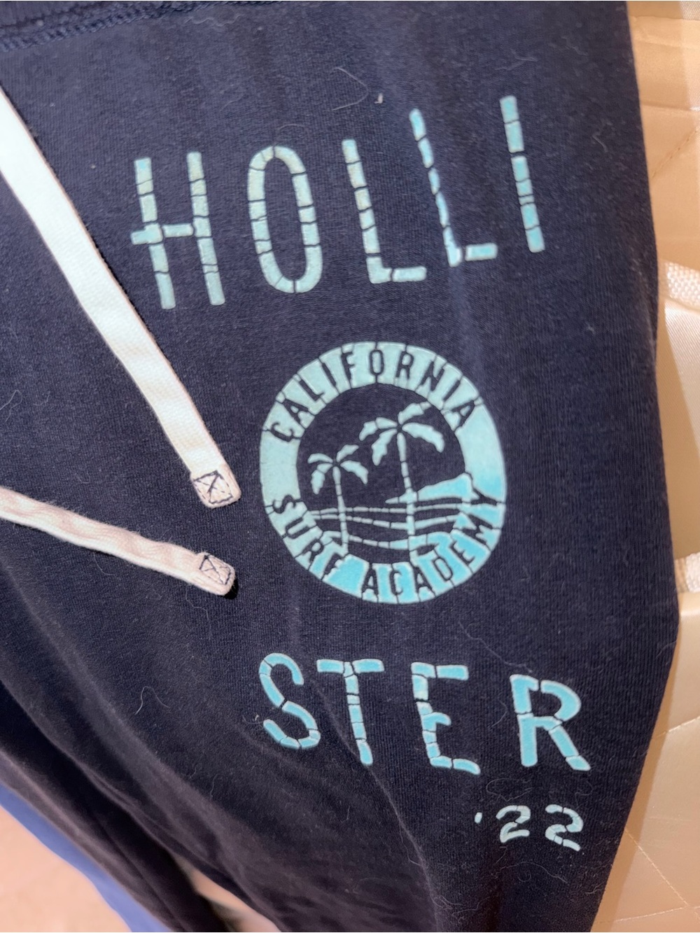 Vintage Y2K Hollister Navy Sweatpants - Picture 13 of 14